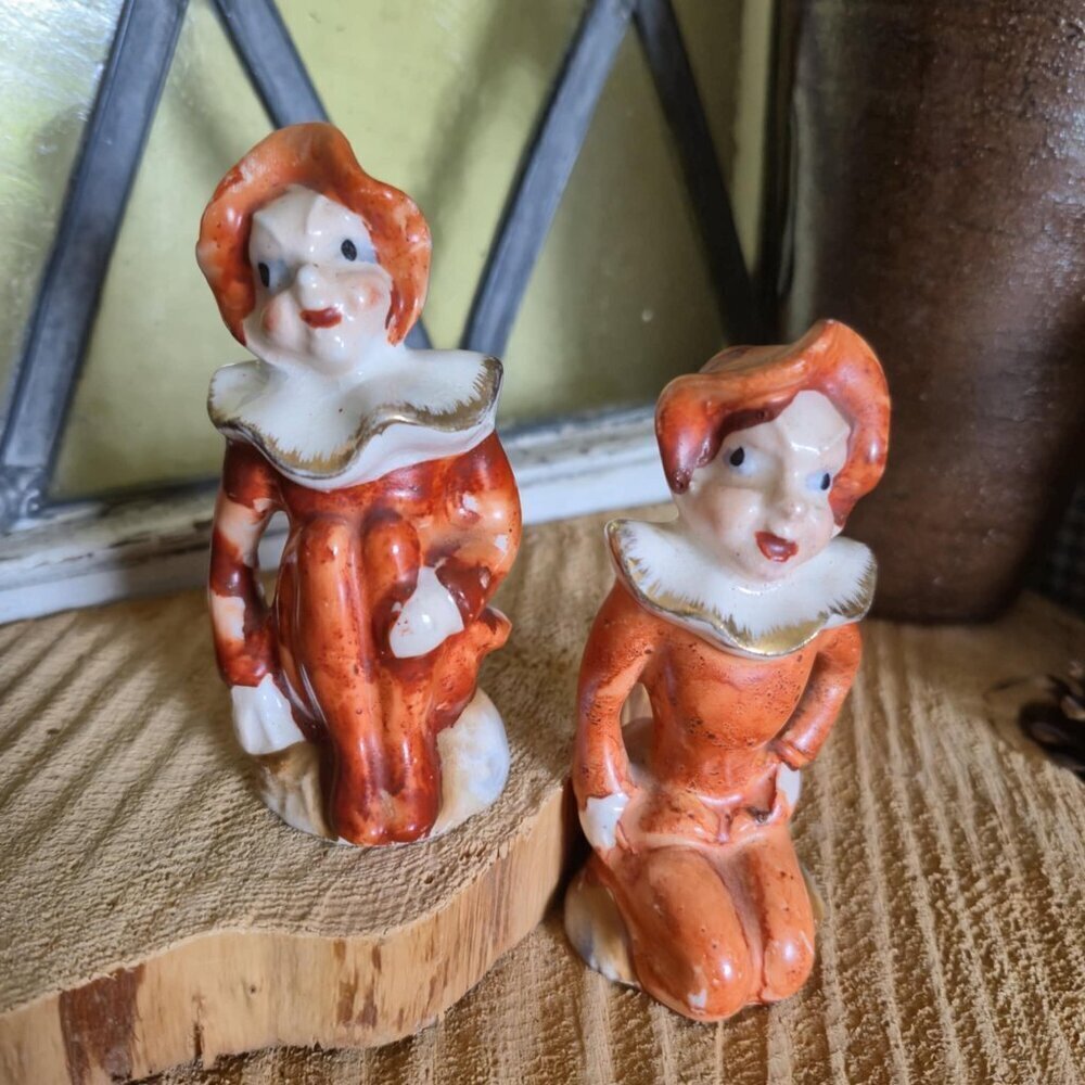 Vintage Elf Salt & Pepper Shakers - Picture 2 of 7